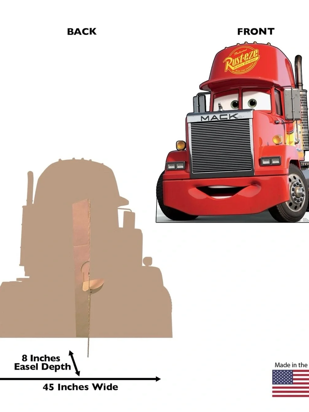 Red Mack Toy Truck Plush - Kids Toy